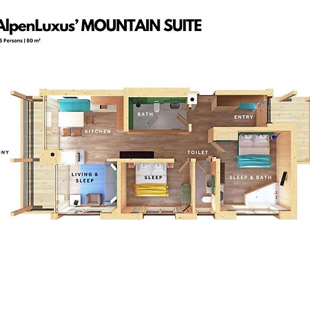 Sportlodge' Mountain Suite - Natural Pool, Whirlpool & Sauna By Alpenluxus Appartements Kleinboden Esterno foto